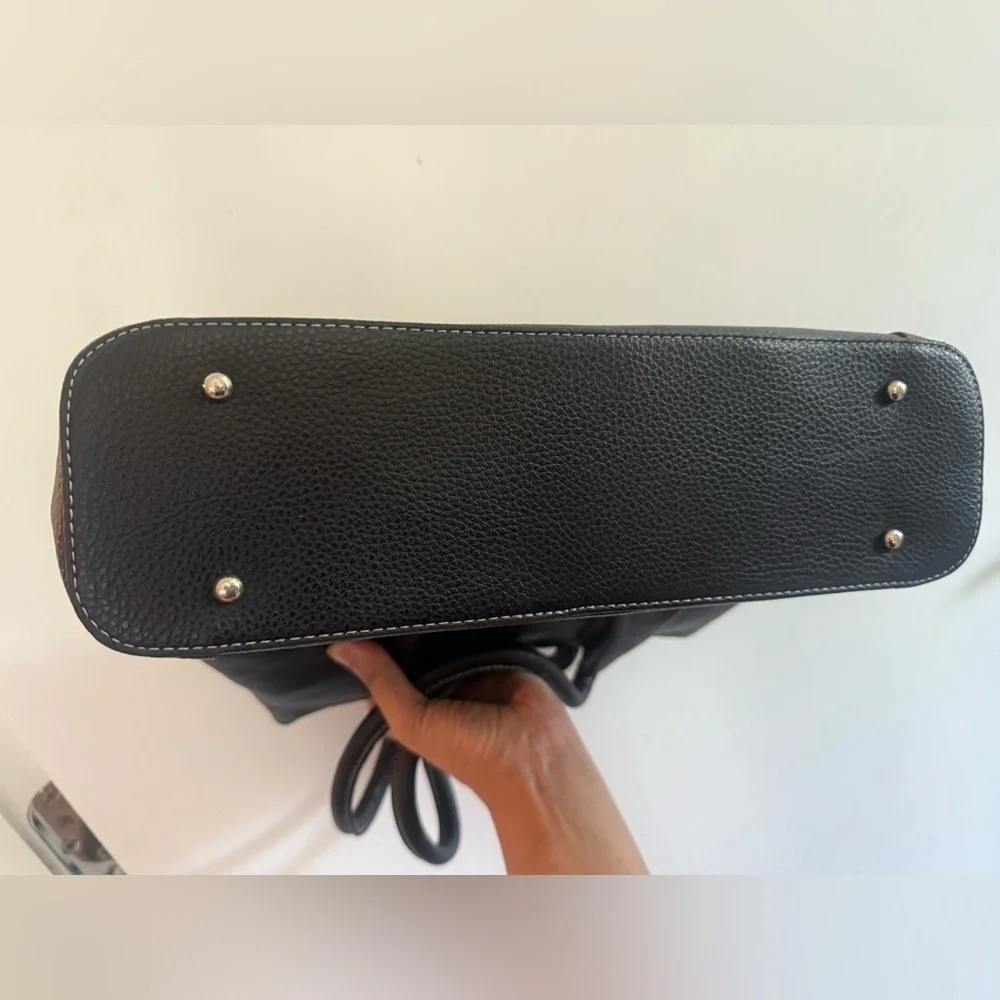 Tods Tote Bag Leather Vintage